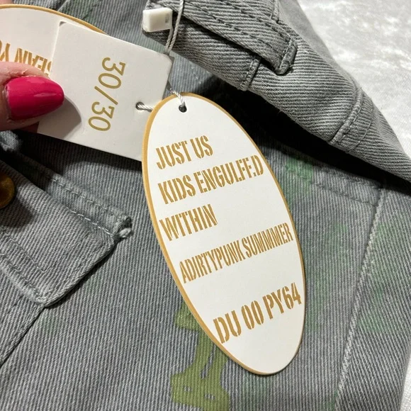 NWT DasYori Toy Soldier Men’s Flare Streetwear Jeans - Picture 4 of 11